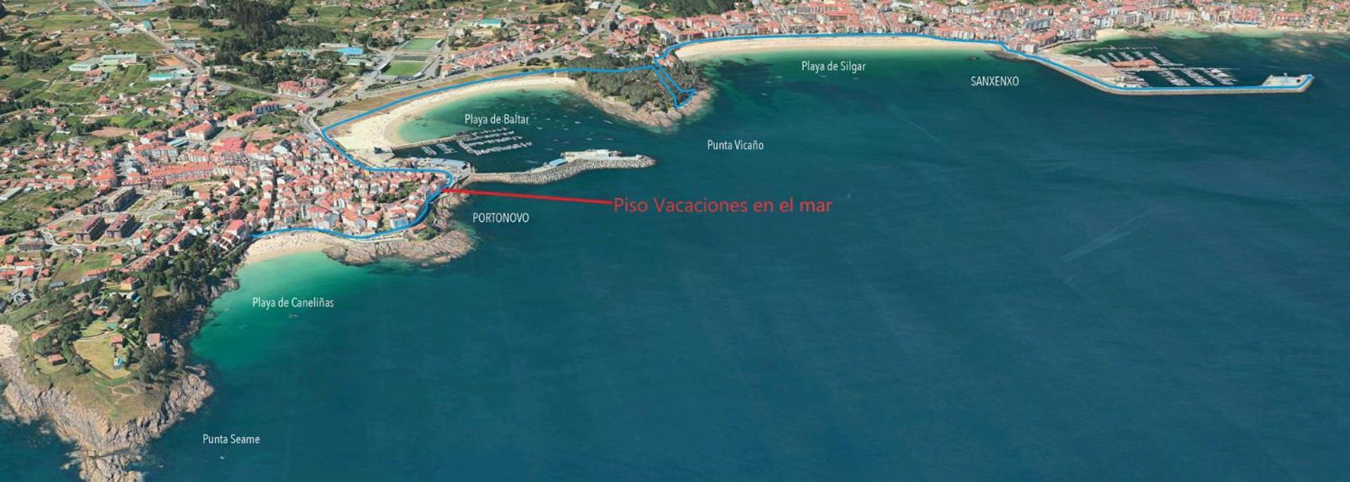 桑亨霍Piso Vacaciones En El Mar公寓 外观 照片